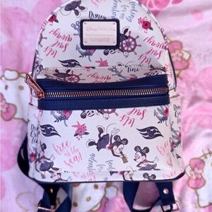 Disney Cruiseline Free as the Sea Loungefly Backpack